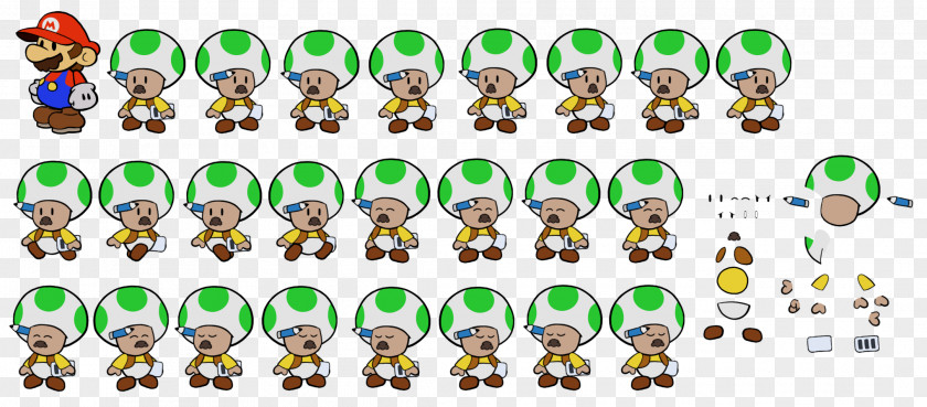Online Shopping Paper Mario: The Thousand-Year Door Toad Mario Series Sprite PNG