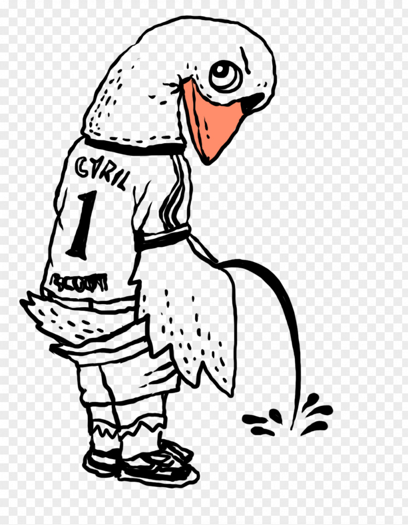 Rooster Mascot Beak Mute Swan Bird Clip Art PNG