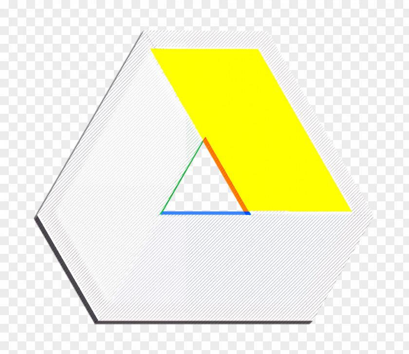 Triangle Logo Data Icon Document Drive PNG