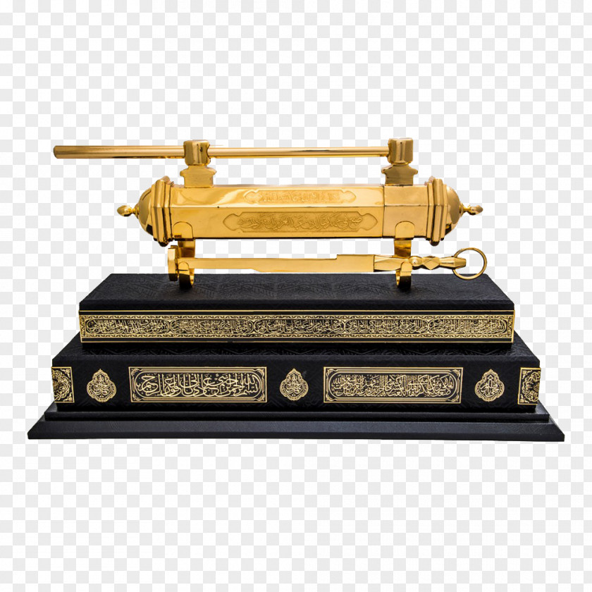 Brass Kaaba Pintu Kakbah Islam Lock PNG