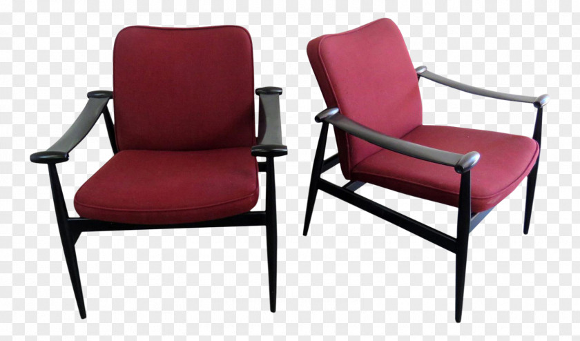 Chair Danish Modern Mid-century Furniture PNG