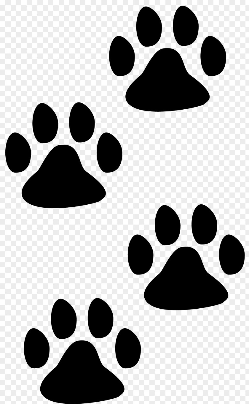 Dog Puppy Paw .dwg Clip Art PNG
