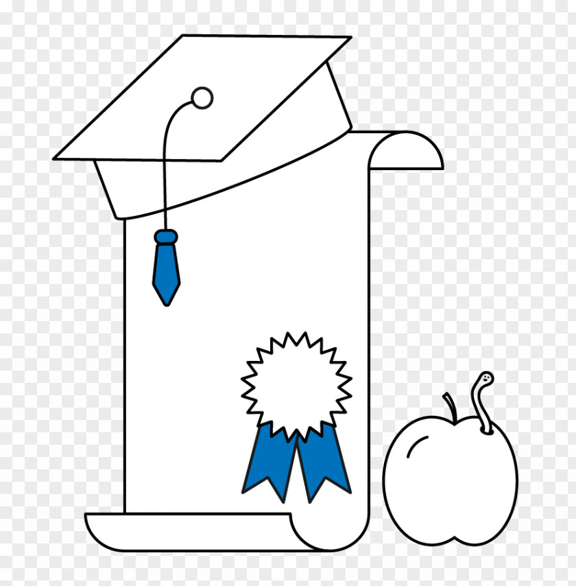 Education And Training Square Academic Cap Drawing Clip Art PNG