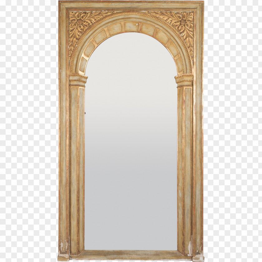 Greek Architectural Pillars Decorated Background Winter Park Mirror Picture Frames Pier Glass Gilding PNG
