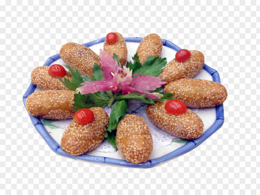 Hong Ma Fried Arguta Fast Food Recipe Finger Cuisine Hors D'oeuvre PNG
