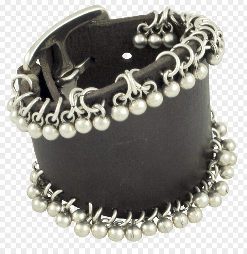 Silver Pearl Bracelet Body Jewellery PNG