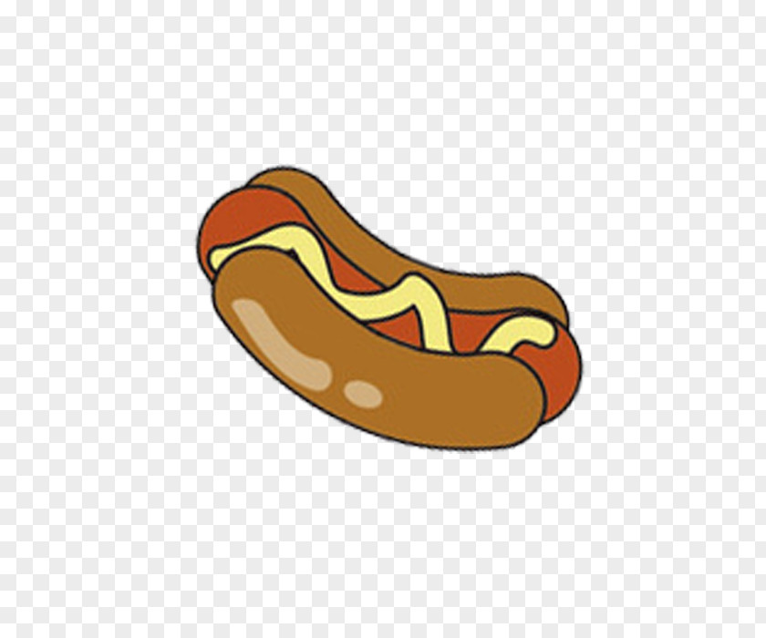 Cartoon Hot Dog Element Food PNG