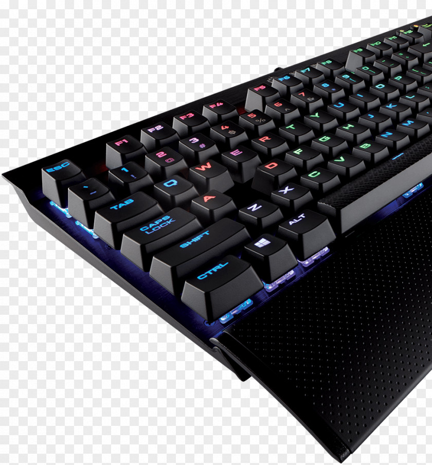 Fire Speed Computer Keyboard Corsair Gaming K70 Cherry MX RGB Rapidfire (UK) Keypad LUX PNG