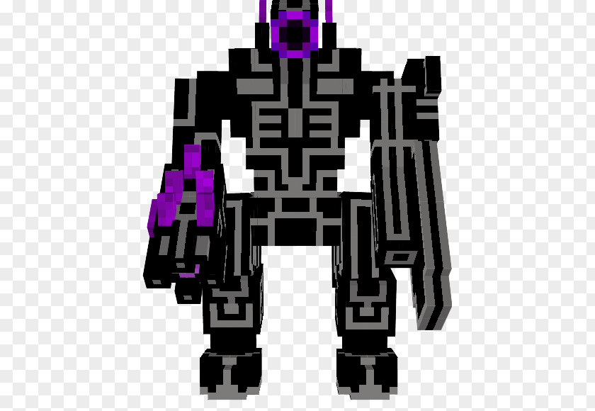 Robot Golem Minecraft Mecha Alextron PNG