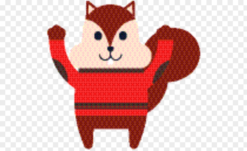 Squirrel Red Cartoon PNG
