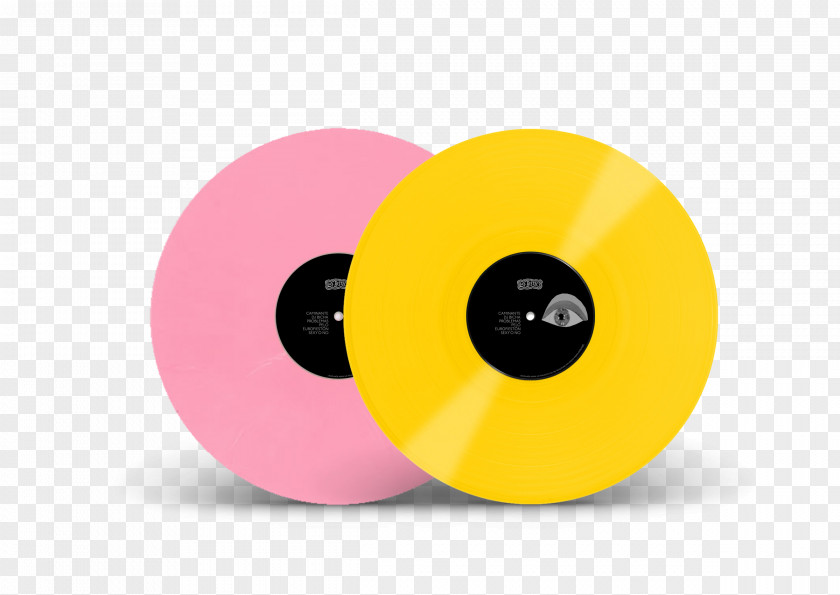 Color 2018 Phonograph Record Acetate Disc Compact Yellow PNG