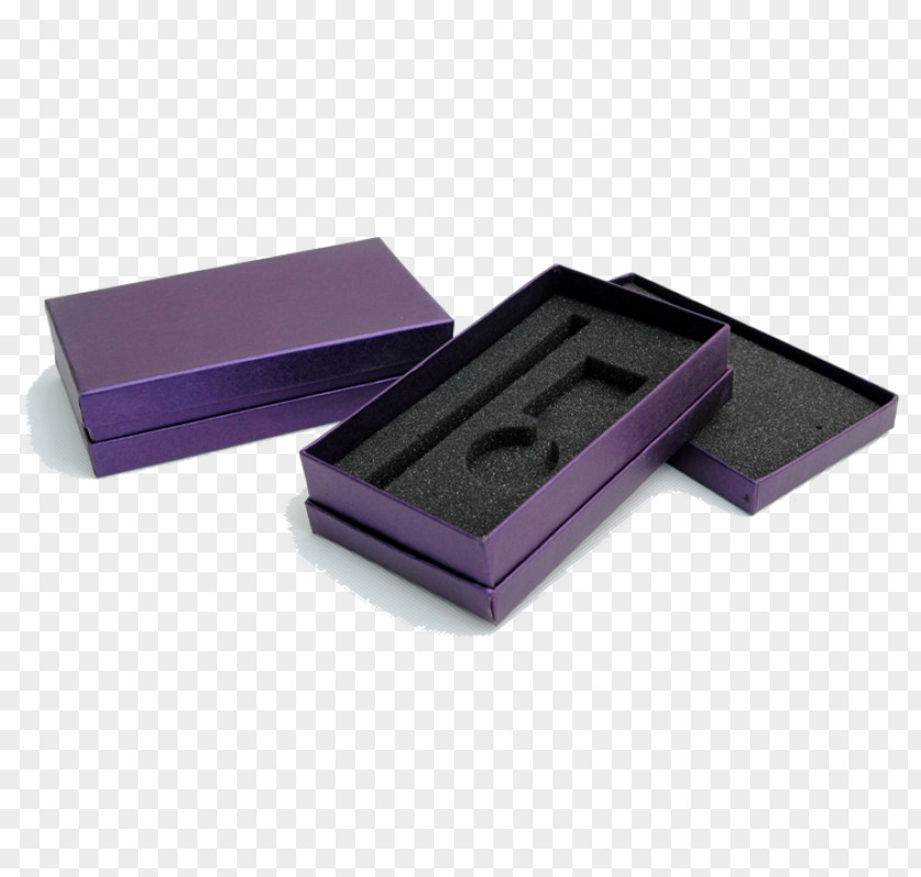 Purple Display Box Product Design Rectangle PNG