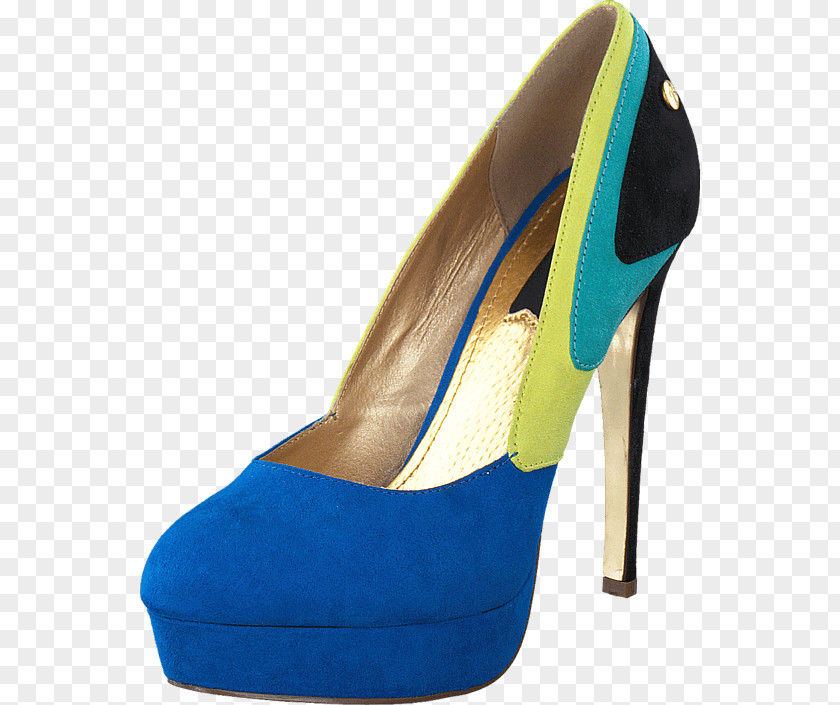 Blink High-heeled Shoe Stiletto Heel Blue Beige PNG