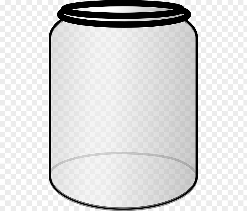 Coffee Jar Container Glass Clip Art PNG