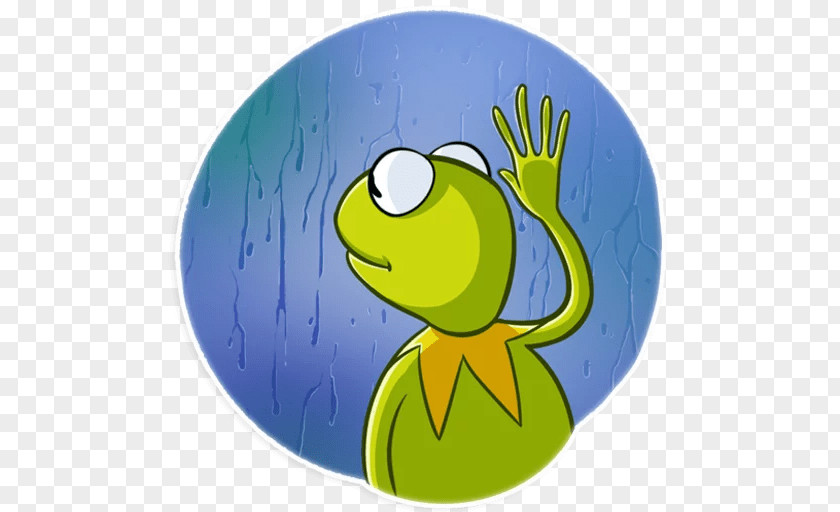 Frog Kermit The Sticker Telegram Tree PNG