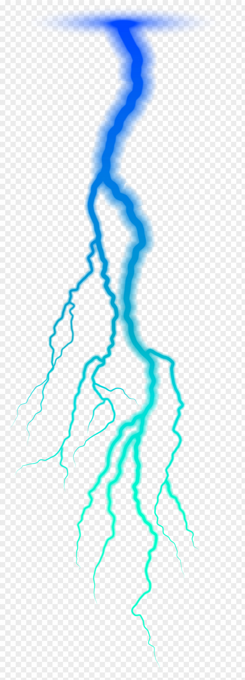 Blue Lightning Transparent Clip Art Image Strike PNG