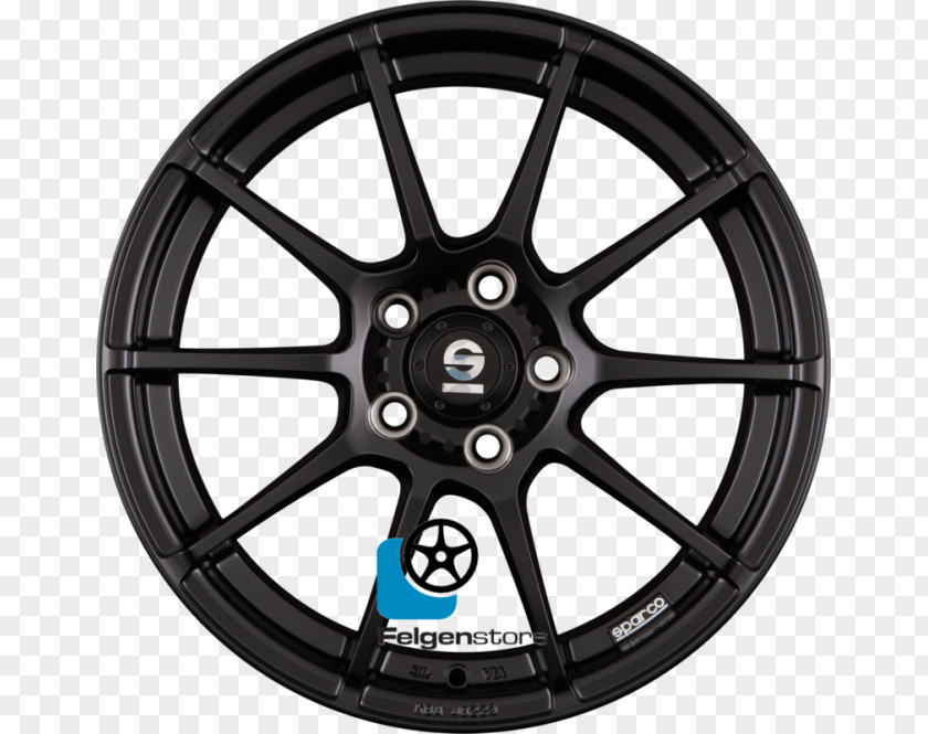 Car Fiat 500 Rim Alloy Wheel PNG