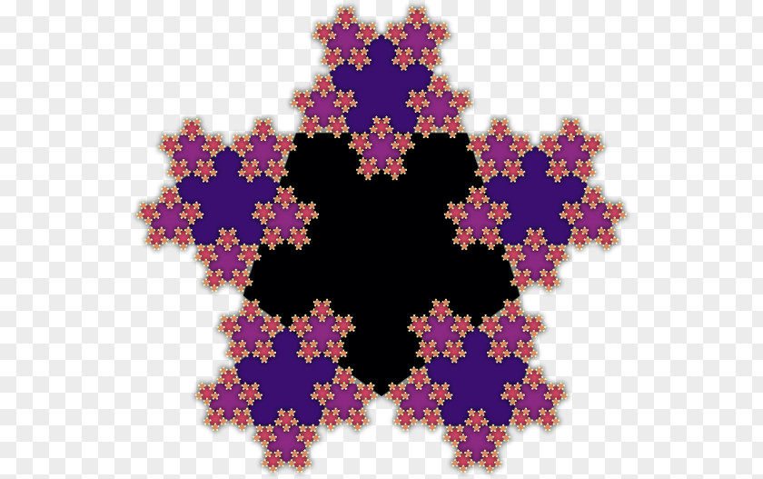 Design Floral Symmetry Circle Pattern PNG
