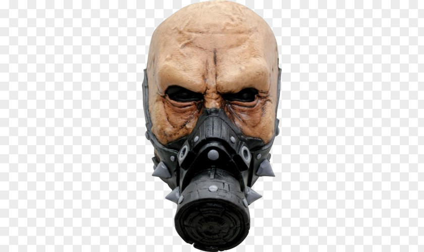 Gas Mask Latex Biological Hazard Halloween Costume PNG