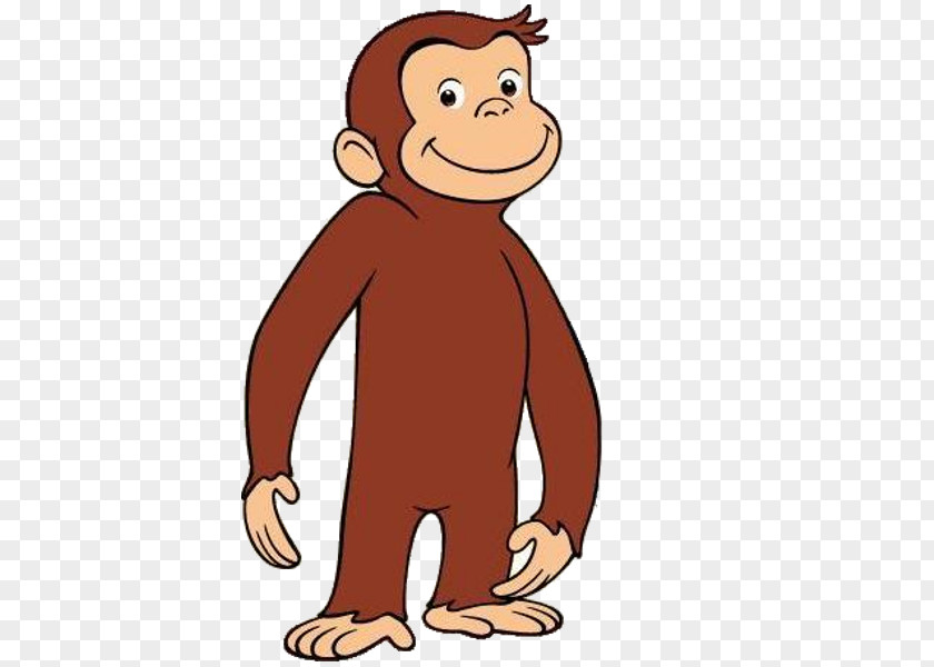 Monkey Cartoon Curious George YouTube Animation Clip Art PNG