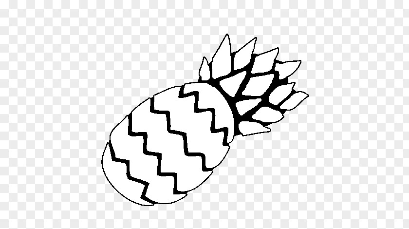 Pineapple Coloring Pages Drawing Clip Art Graphics Line Image PNG