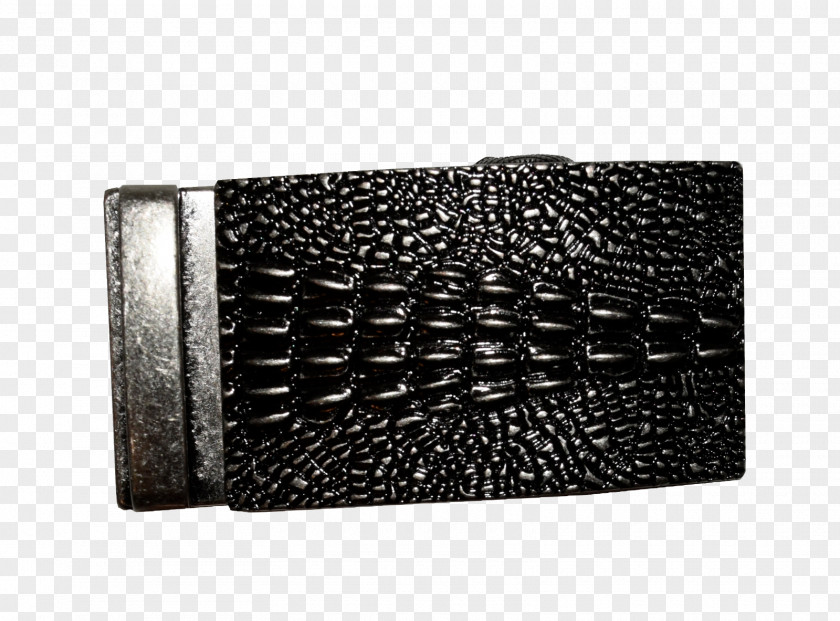 Belt Wallet Handbag Rectangle Black M PNG