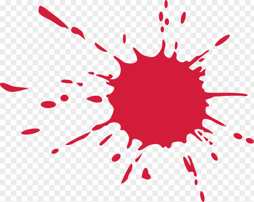 Blood Painting Photography Art PNG