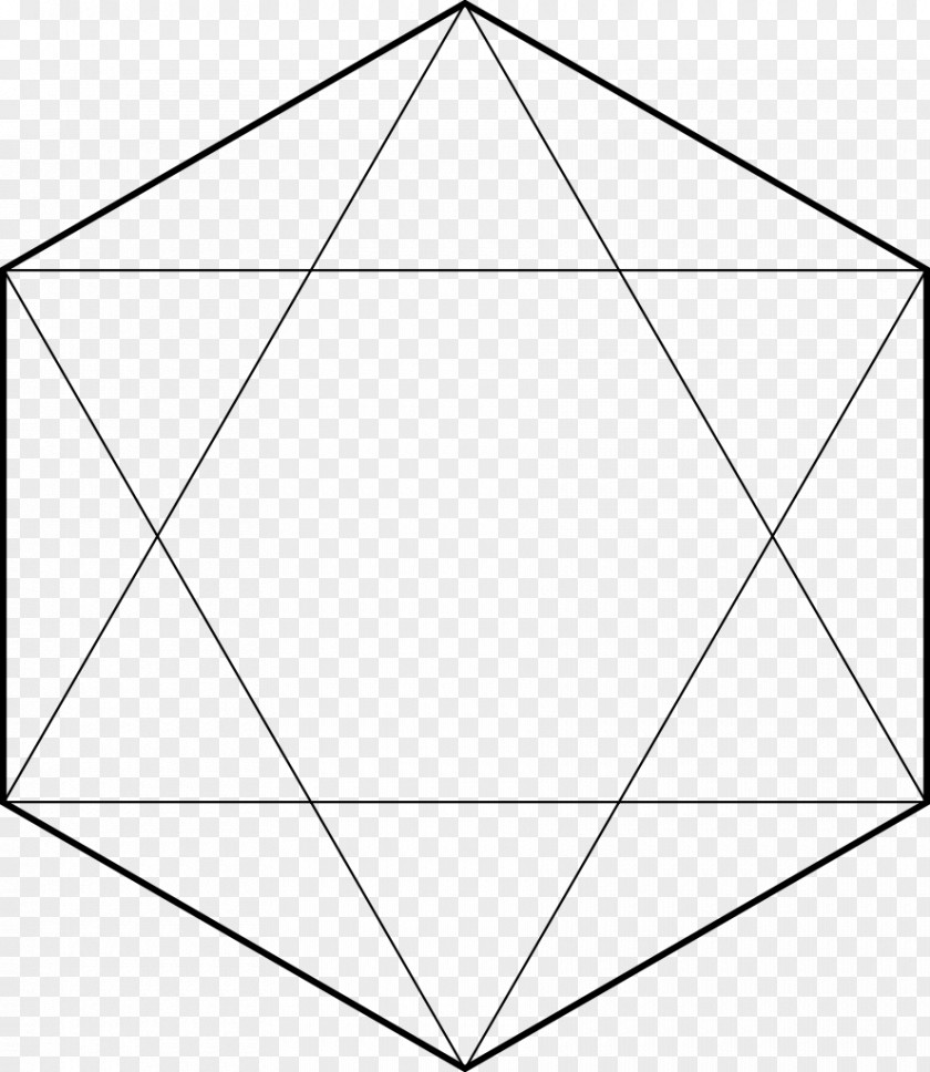 Diagonal Hexagon Triangle Area PNG