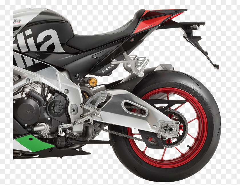 Motorcycle Aprilia RSV4 Tuono V4 Engine PNG