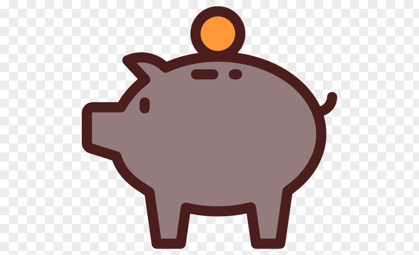 Piggy Bank Web Hosting Service Lorem Ipsum Font PNG