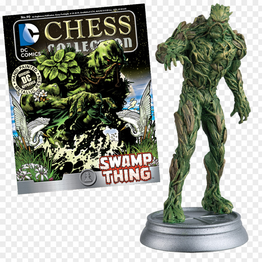 Swamp Thing Chess Piece Pawn DC Comics PNG