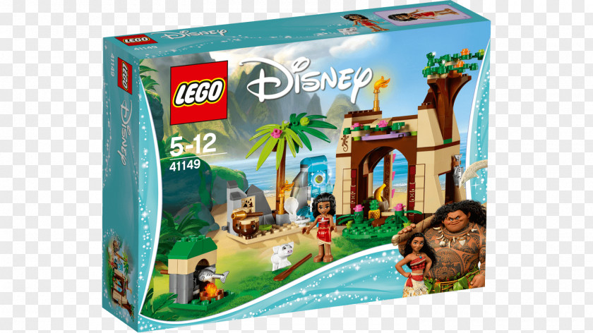 Toy LEGO 41149 Disney Moana’s Island Adventure 41150 Ocean Voyage Lego PNG