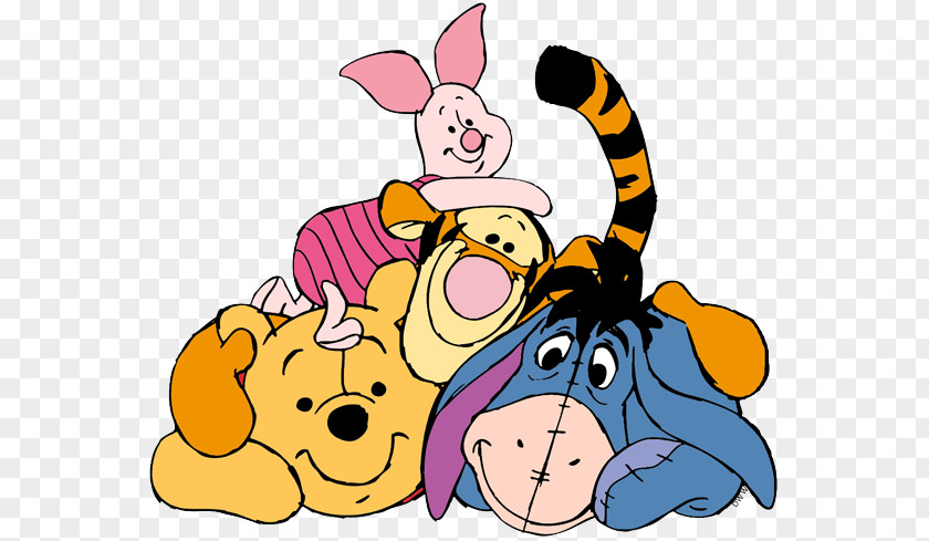 Winnie The Pooh Winnie-the-Pooh Piglet Eeyore Tigger Walt Disney Company PNG