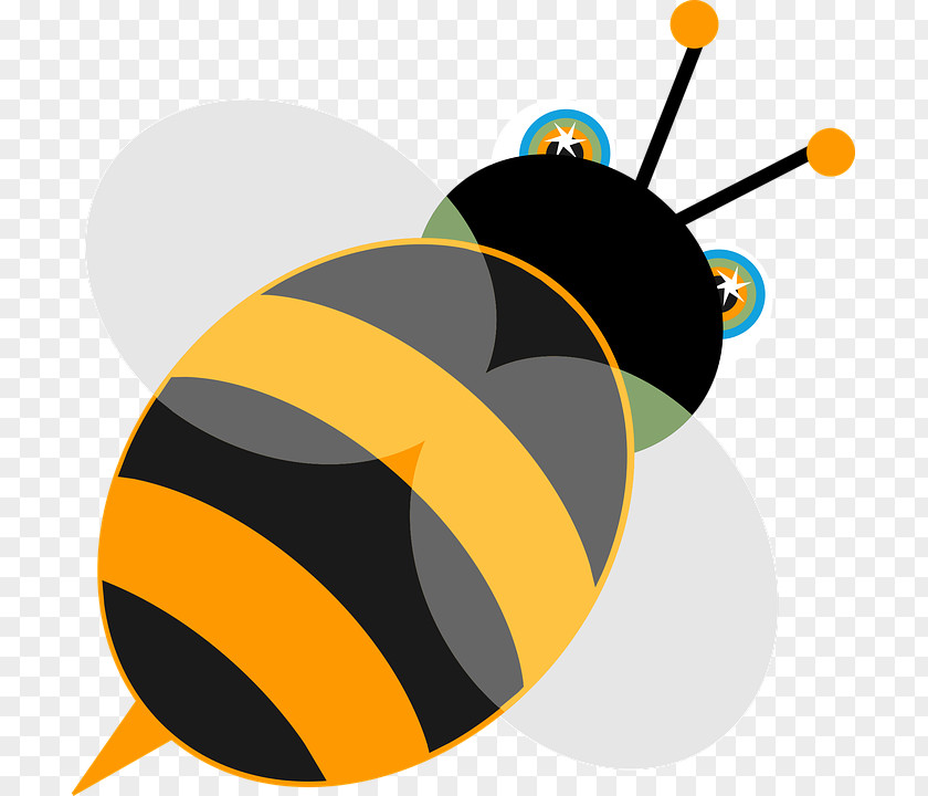 Bee Honey Insect Bumblebee Clip Art PNG