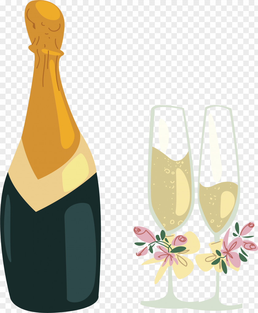 Celebrate Party Champagne Wine PNG