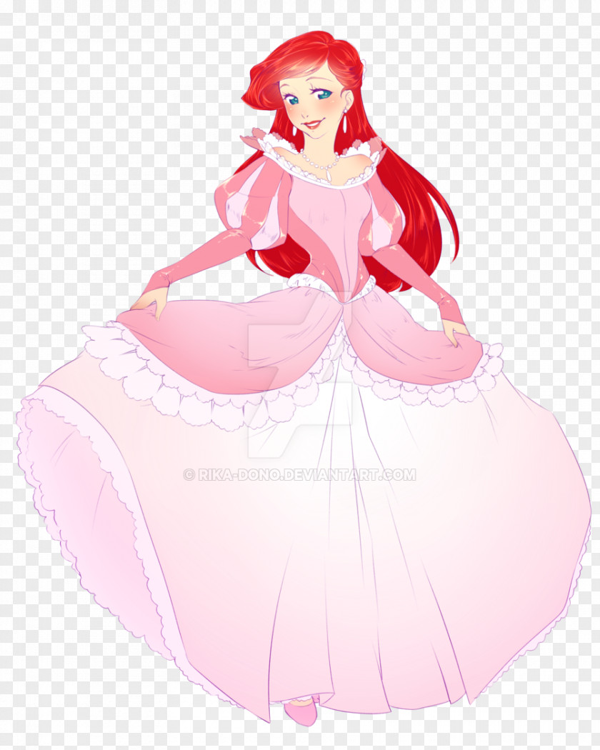 Disney Princess Ariel DeviantArt Fan Art Dress PNG