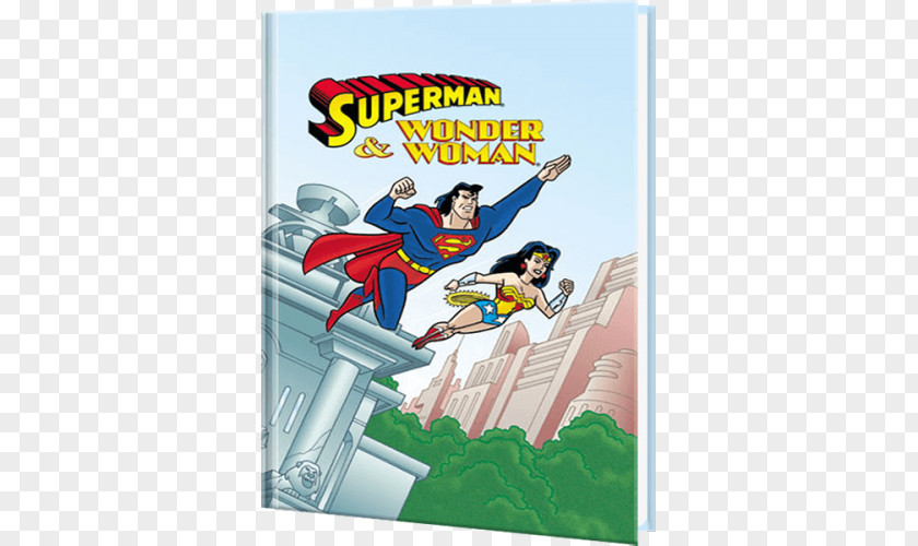 Superman Superman/Wonder Woman Superhero Book PNG