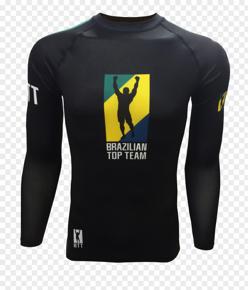 T-shirt Jersey Rash Guard Sleeve Brazilian Top Team PNG