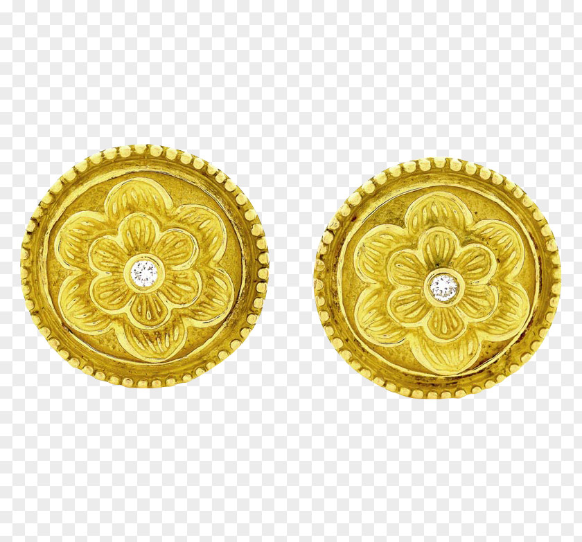 Earring Silver Gold PNG