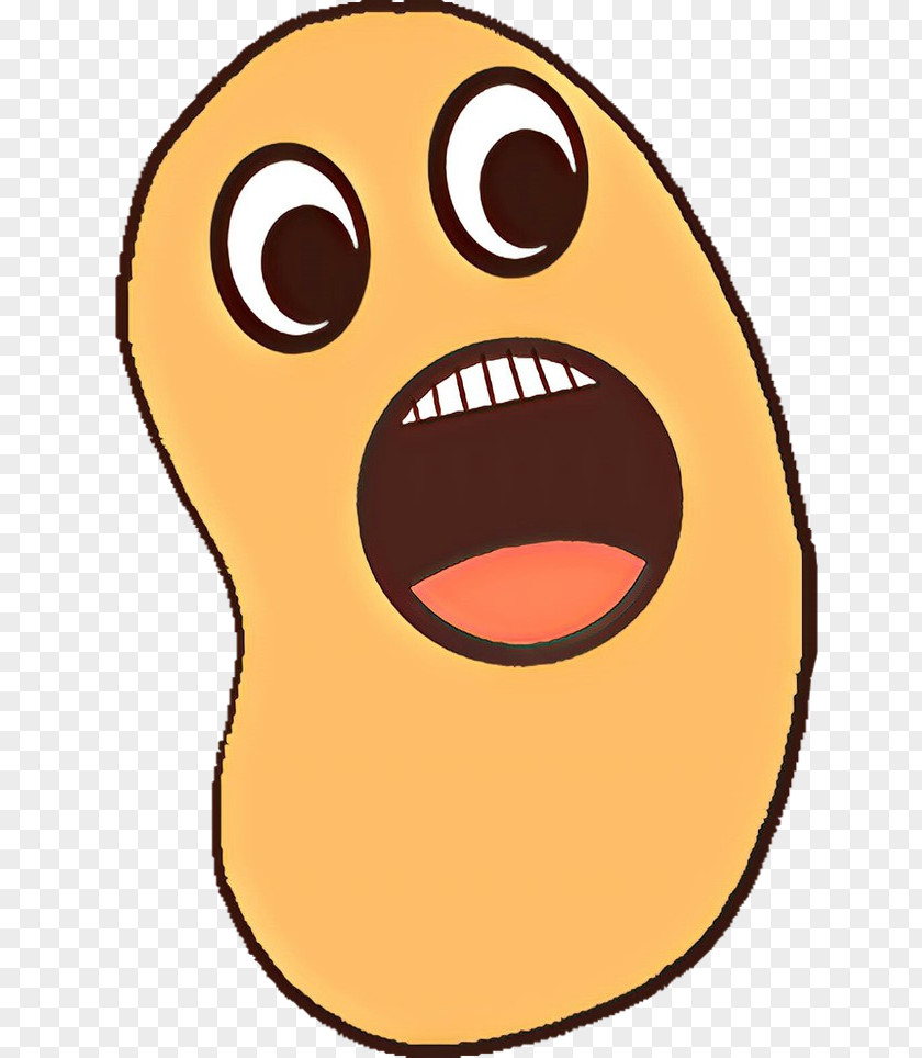 Emoticon Mouth Orange PNG