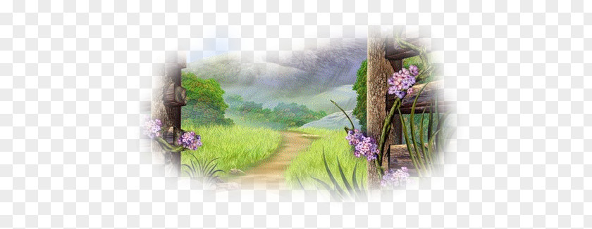 Painting Landscape Nature Clip Art PNG