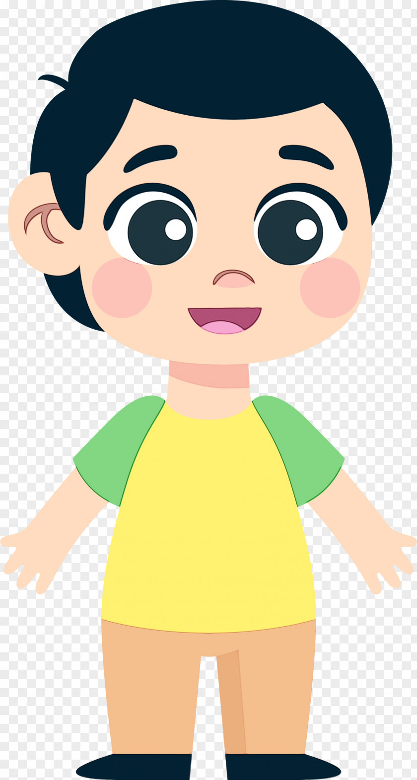 Cartoon Nose Cheek Child Toddler PNG