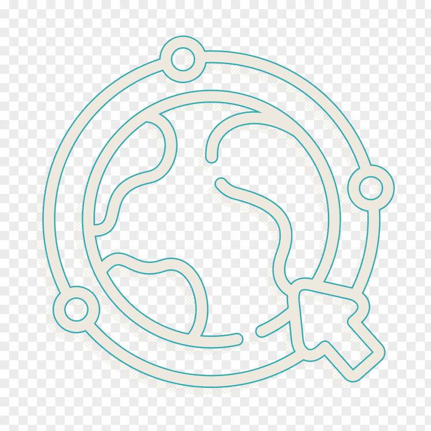 Earth Icon Online Learning Connection PNG