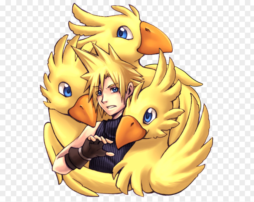 Final Fantasy VII Cloud Strife Chocobo ZOMG! Massively Multiplayer Online Role-playing Game PNG