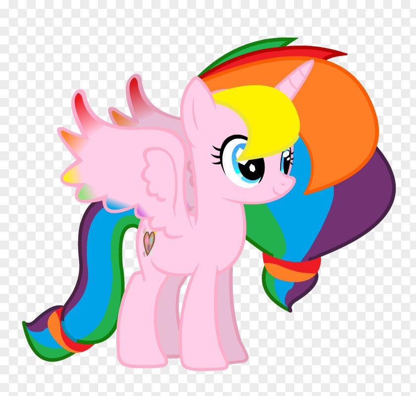 My Little Pony Winged Unicorn Rainbow PNG