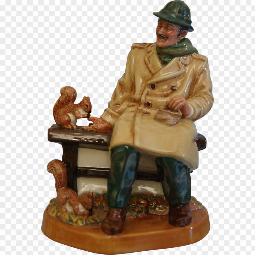 Royal Doulton Statue Figurine Carving PNG
