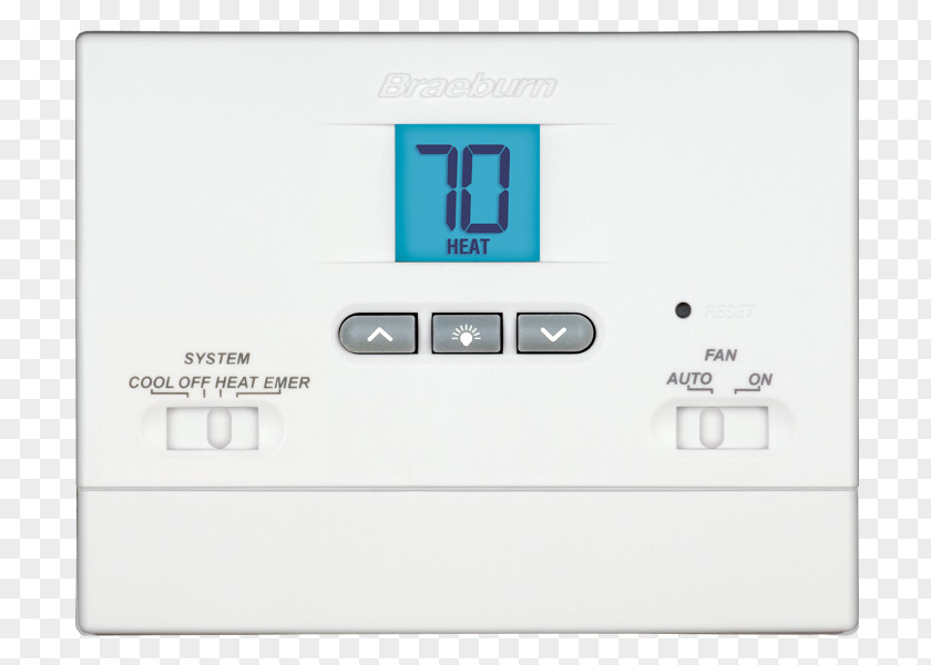 Thermostat System Programmable Braeburn 1000NC 1220NC Lux Products PNG