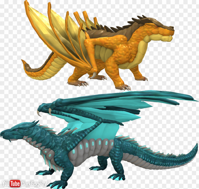 Tsunami Dragon Wings Of Fire Clay Art PNG