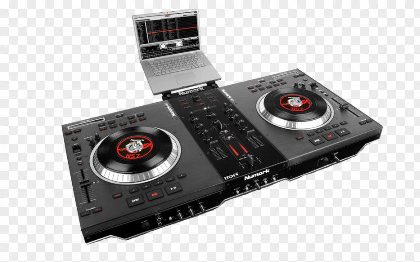 USB DJ Controller Disc Jockey Numark Industries MIDI PNG