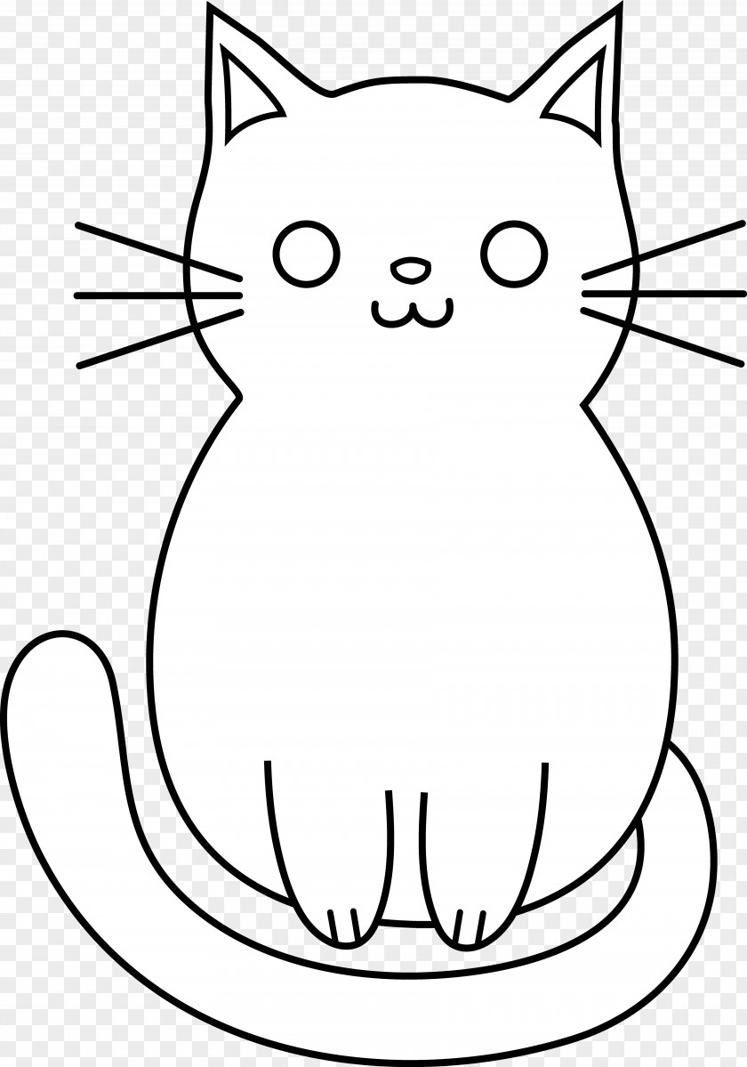 Cat Kitten Drawing Clip Art PNG